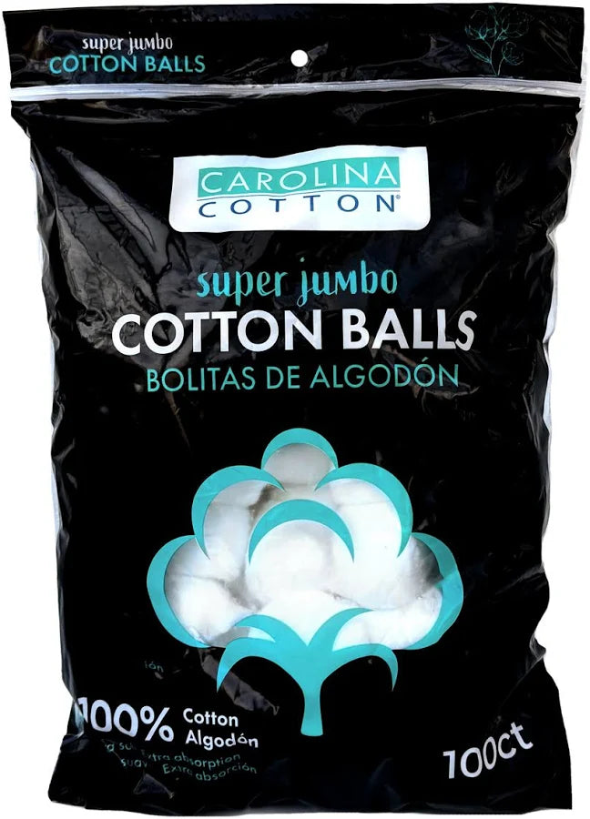 Cotton Balls Super jumbo 100 ct