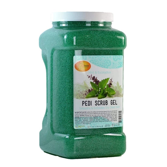 Mint & Eucalyptus Pedi Scrub Gel -128oz