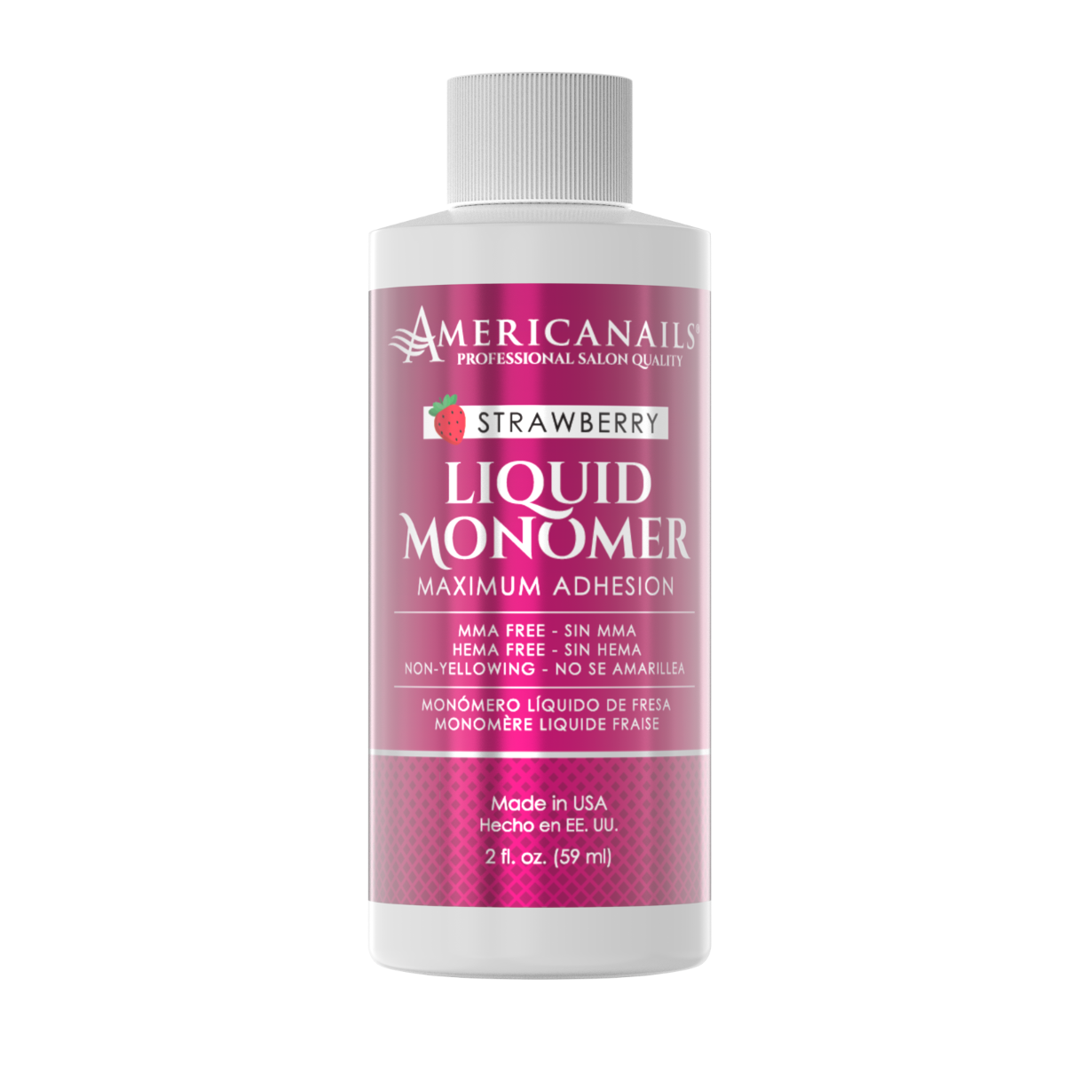 Strawberry Liquid Monomer 2oz - MMA Free