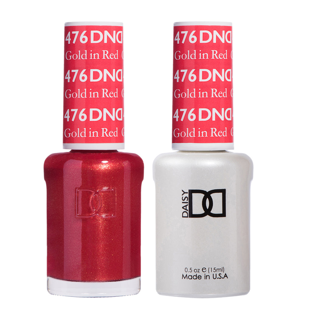Gold In Red #476 - DND Gel Duo
