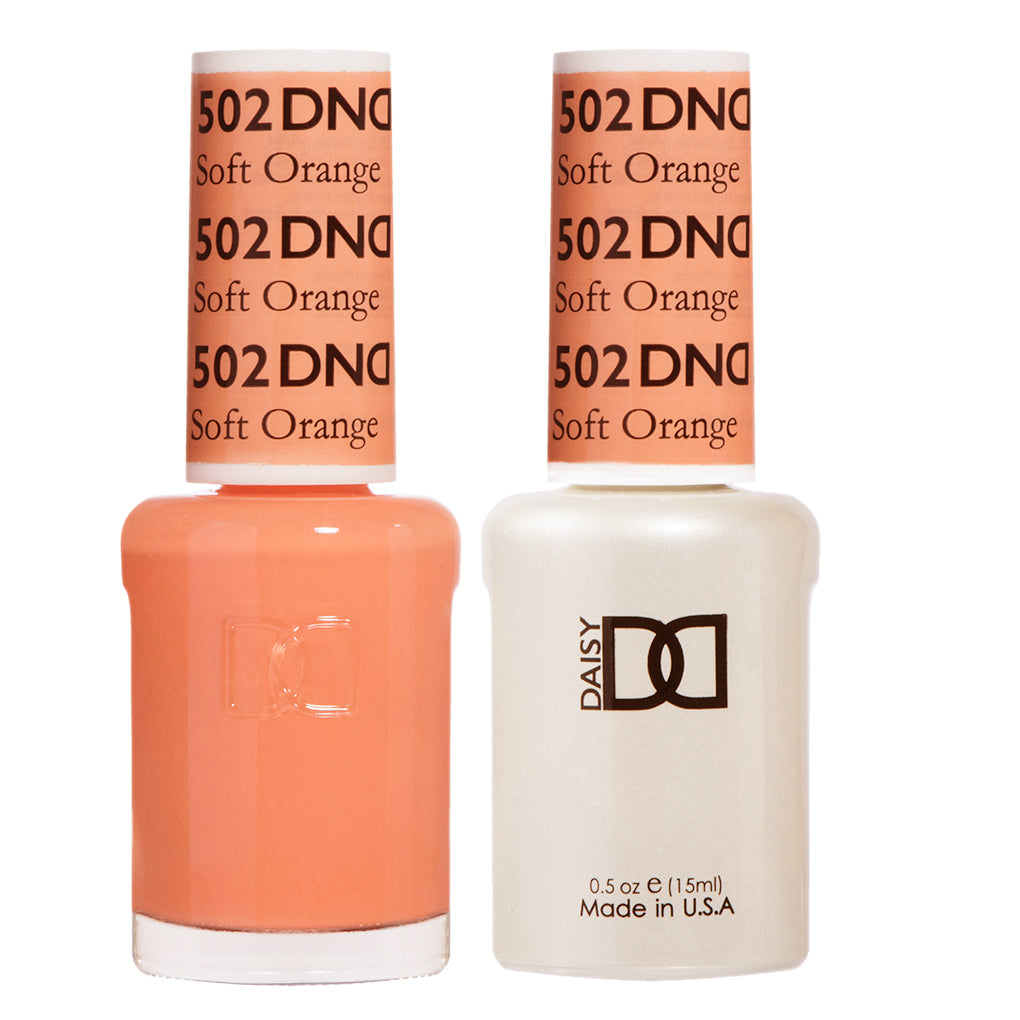 Soft Orange #502 - DND Gel Duo