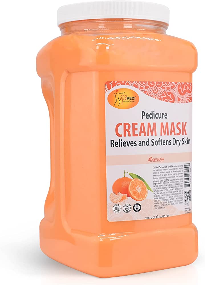 Pedi Cream Mask Mandarin - 128oz