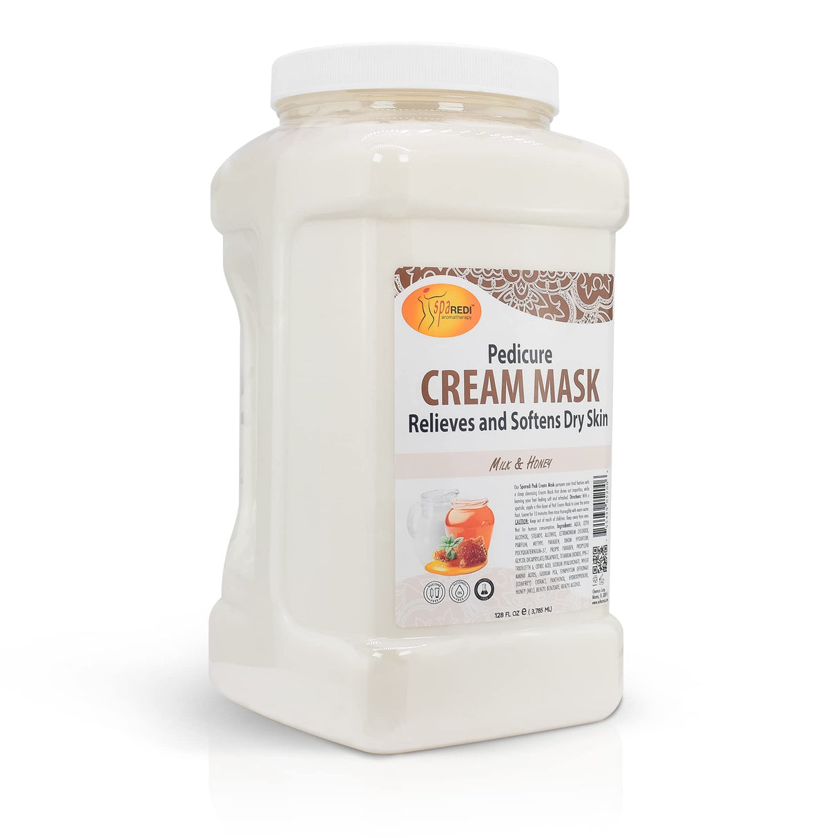 Pedi Cream Mask Milk & Honey - 128oz