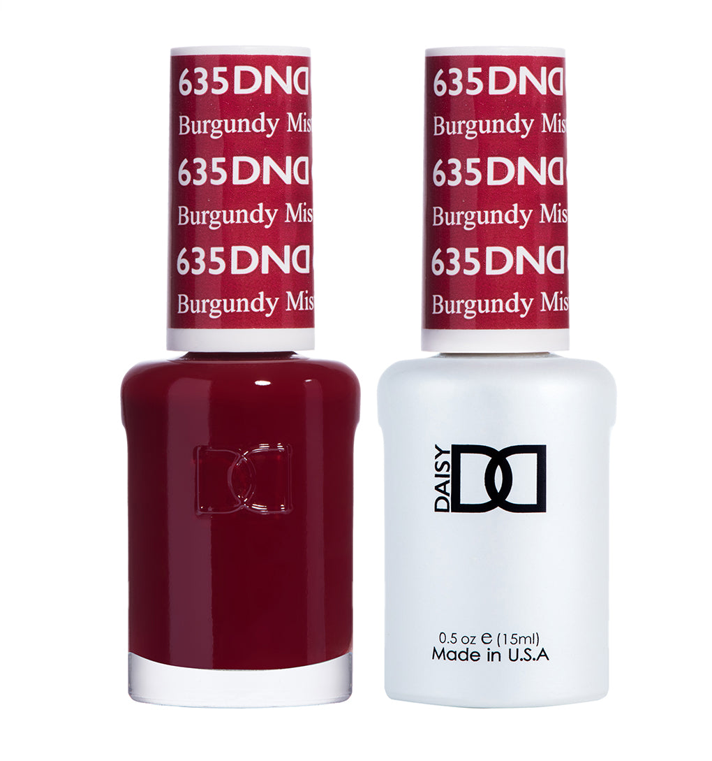 Burgandy Mist #635 - DND Gel Duo
