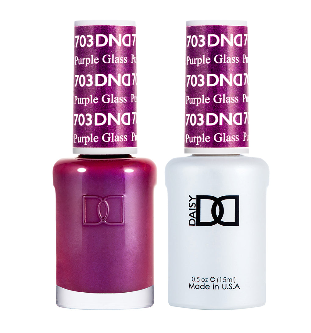 Purple Glass #703 - DND Gel Duo