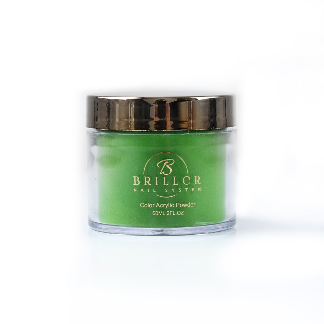 Colored Acrylic Powder - Glamour Green - 2 oz