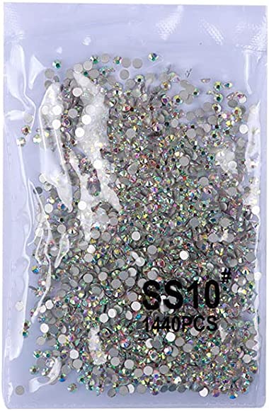 AB Rhinestone 1440 Pcs (SS10)