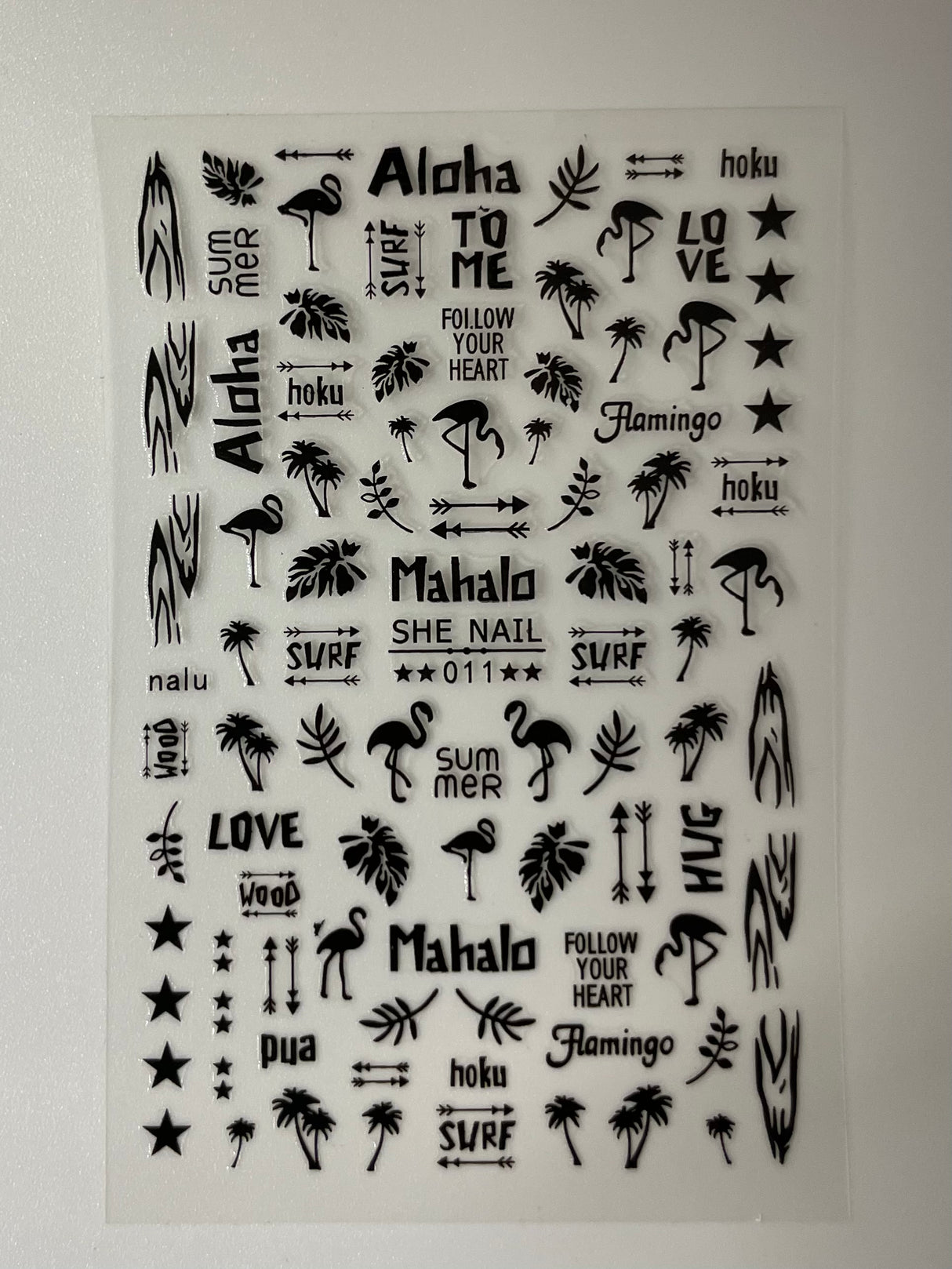 Nail Sticker - 011 Hawaii