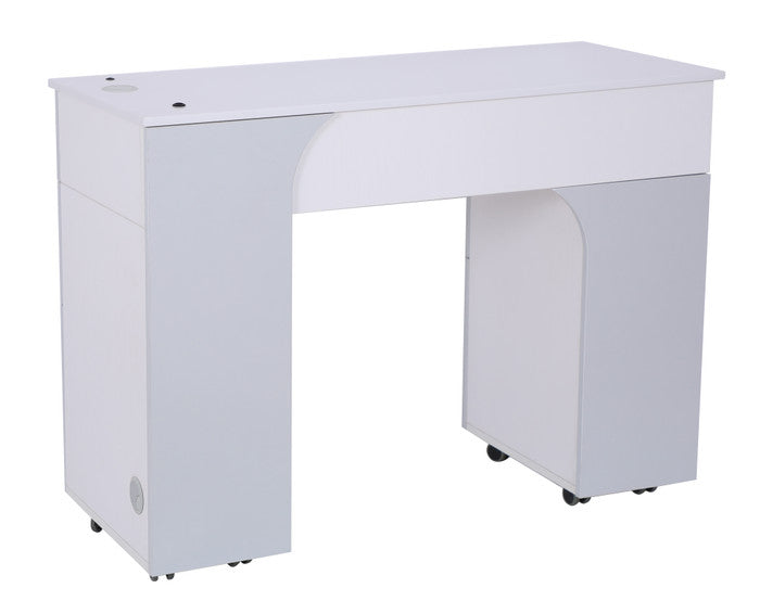 Milan Manicure Nail Table - Ash Gray