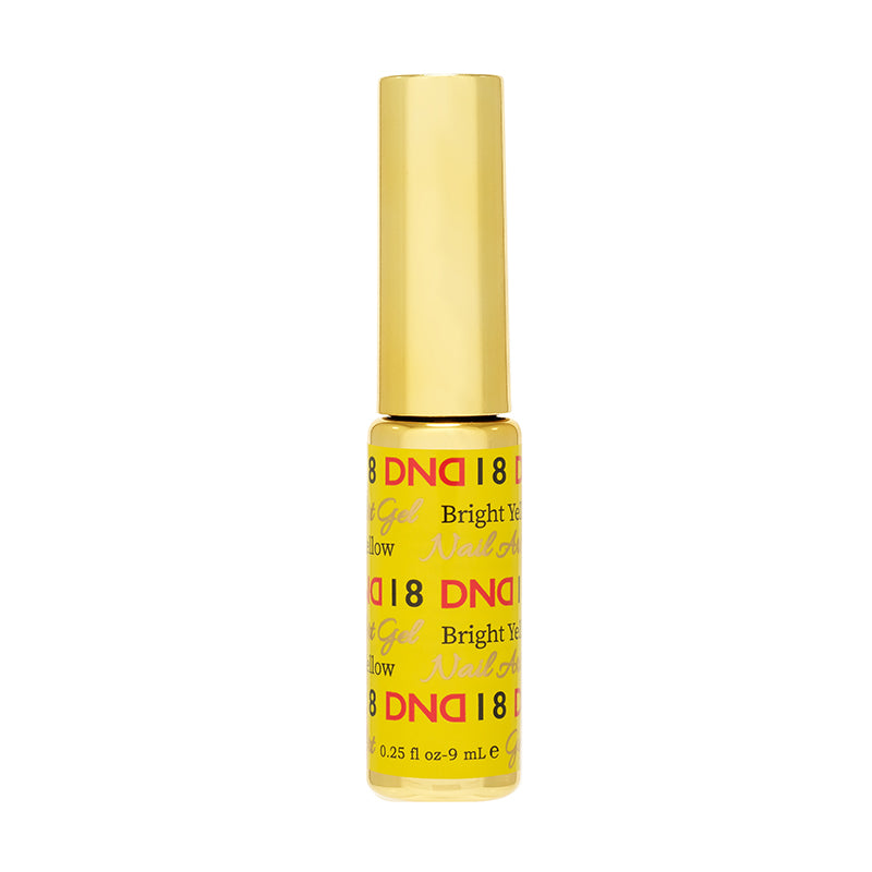 DND Nail Liner - Bright Yellow #18
