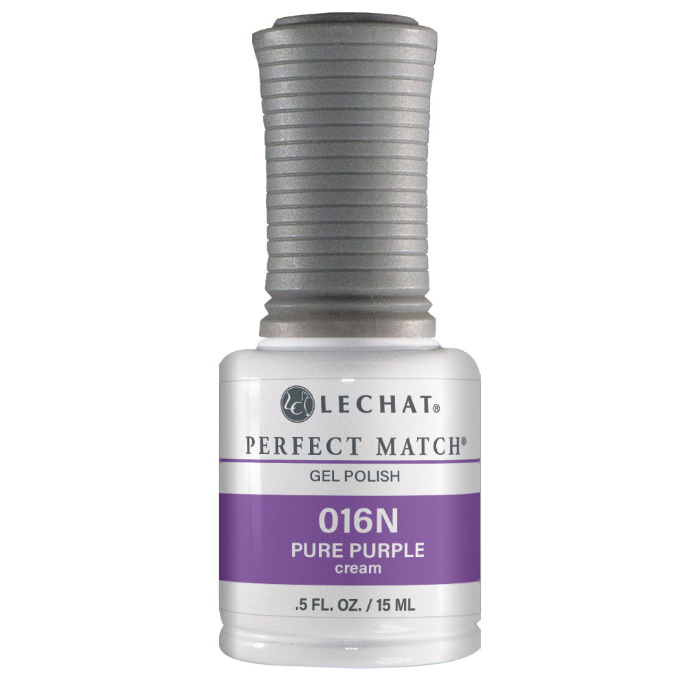 PMS016N Pure Purple - Gel Polish & Nail Lacquer 1/2oz.