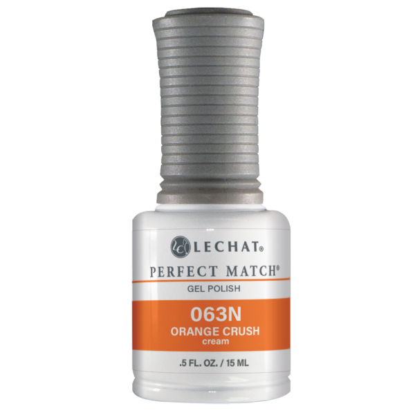 PMS063N Orange Crush - Gel Polish & Nail Lacquer 1/2oz.