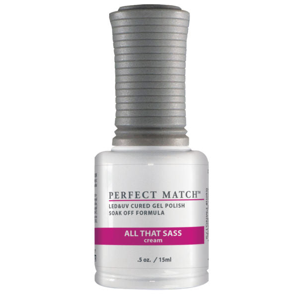 PMS179 All That Sass - Gel Polish & Nail Lacquer 1/2oz.