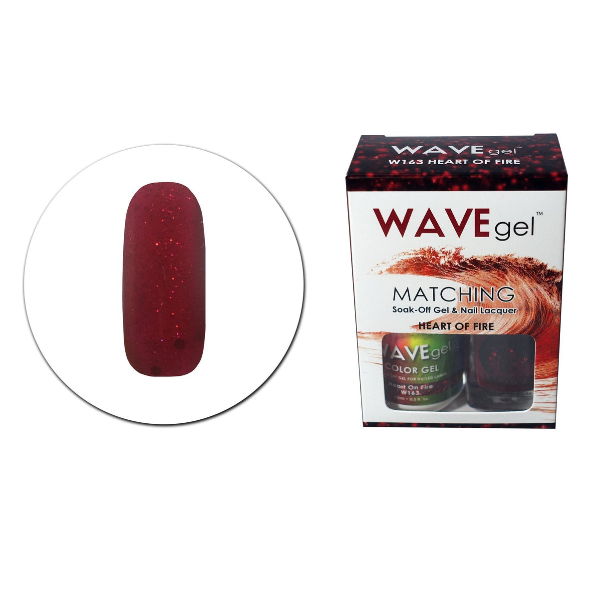Hearts on Fire #163 - Wave Gel Duo
