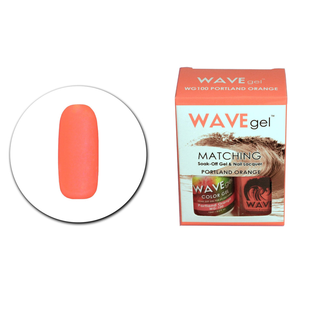Portland Orange #100 - Wave Gel Duo