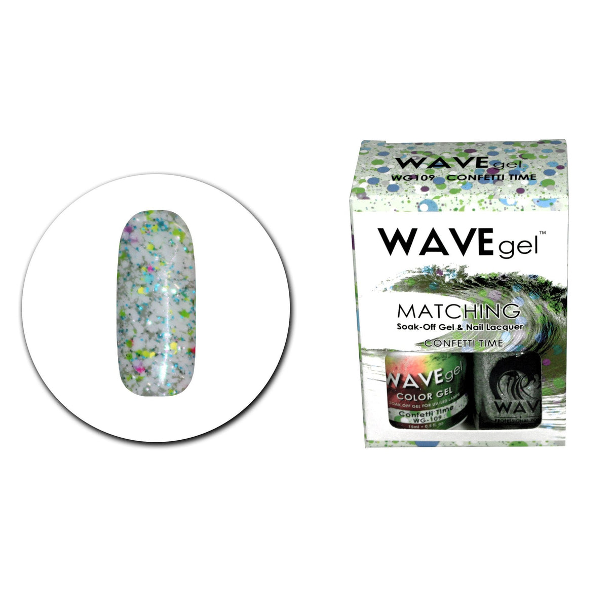Confetti Time #109 - Wave Gel Duo