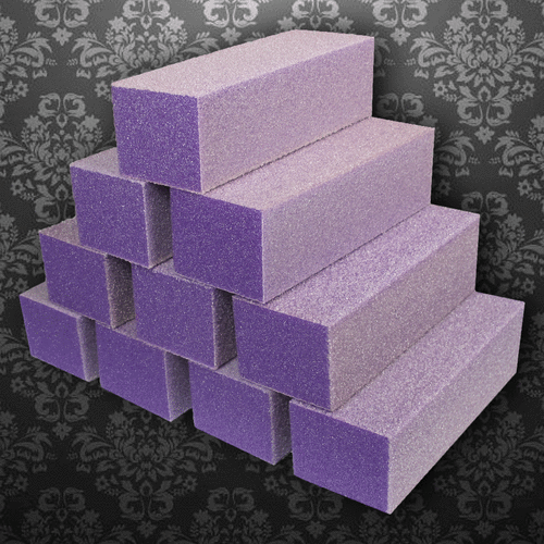 Premium 3 Way Buffer - Purple White Grit 100/180 (Each)