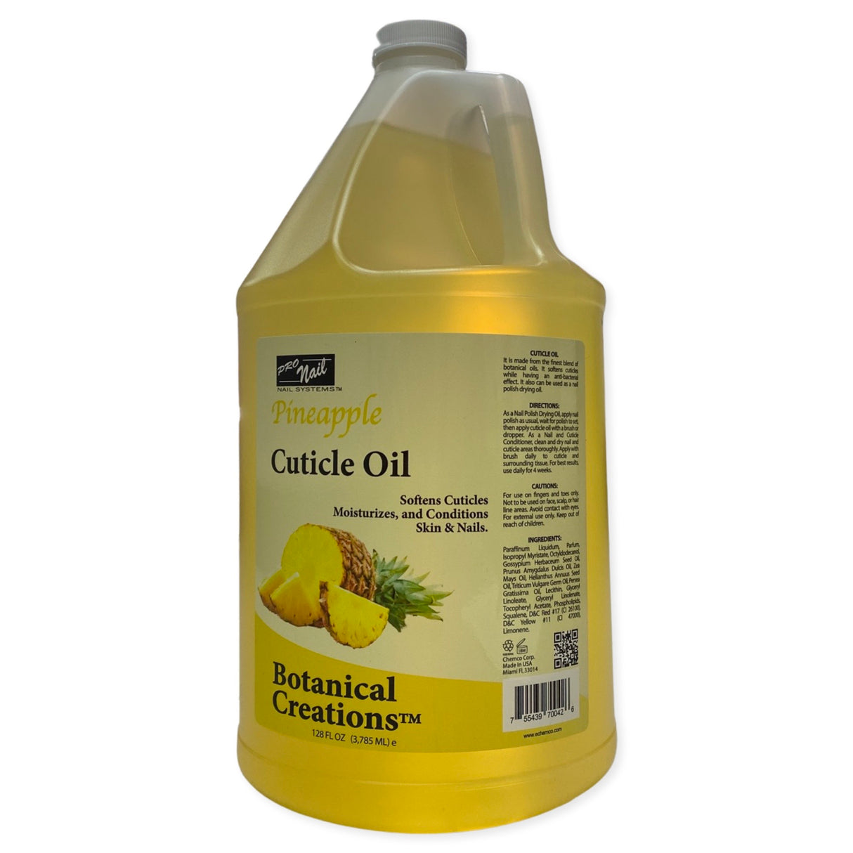 Pineapple Cuticle Oil - 1gal Refill