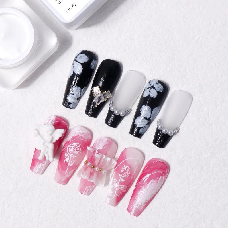 3D White Gypsum Gel