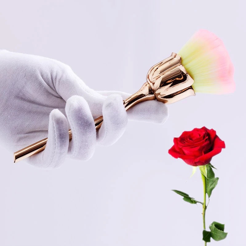 Rose Flower Dust Brush