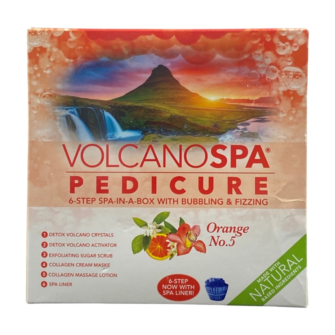 Detox Volcano Spa 5-in-1 Spa Box - Orange No.5