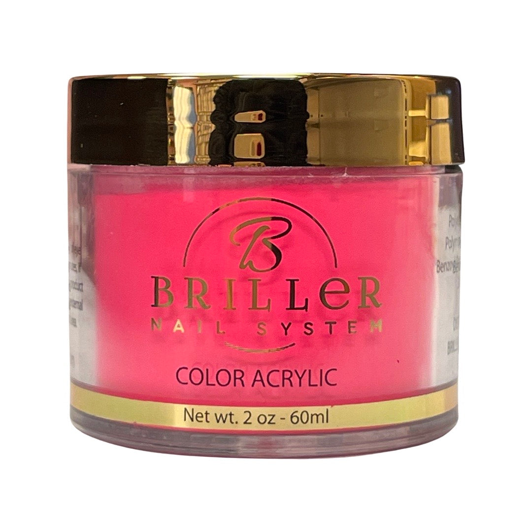 Color Acrylic Powder - Neon Pink 2 oz