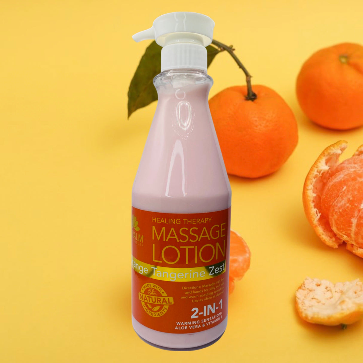 Massage Lotion 24oz - w/Pump - Orange Tangerine Zest