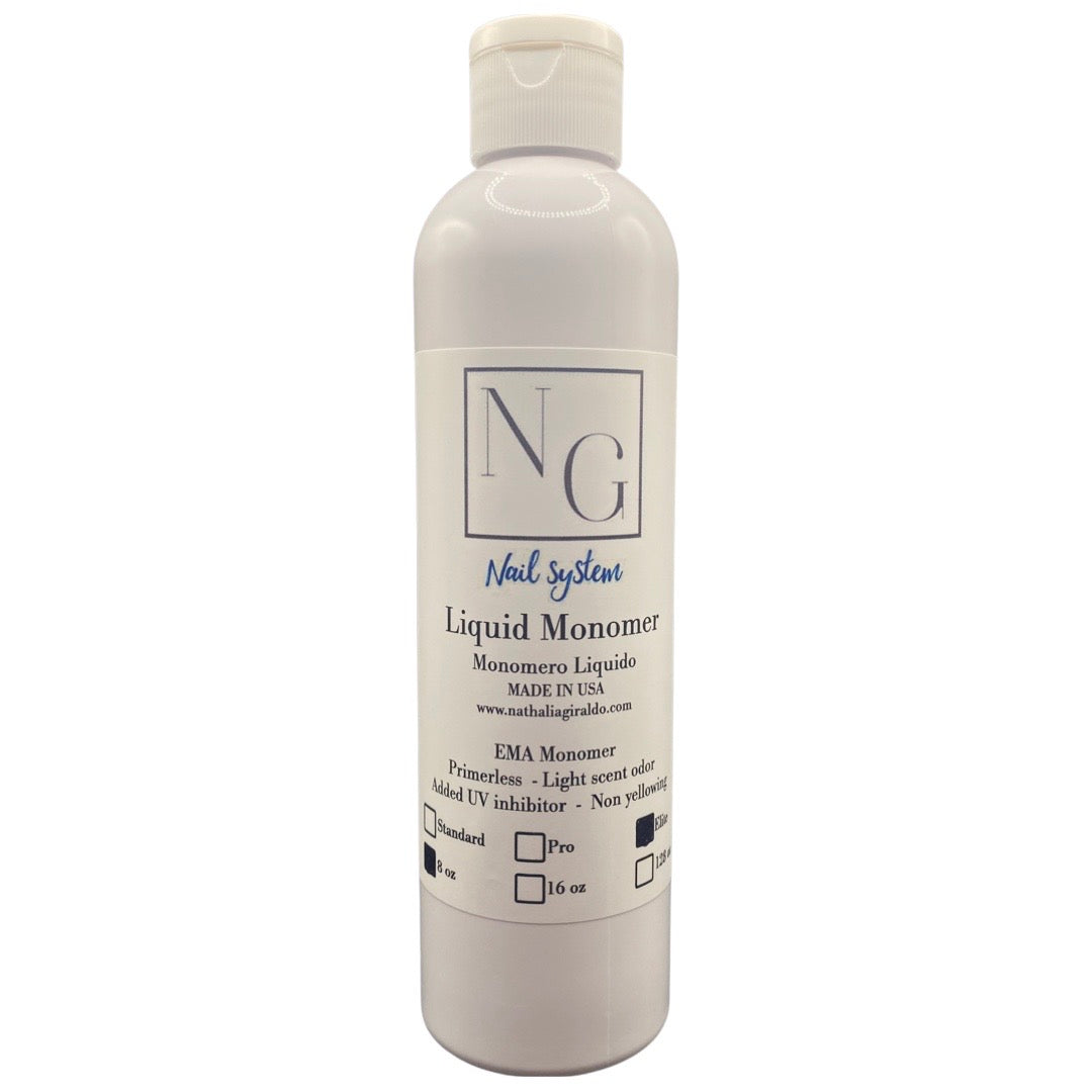 NG Nail System - Standard Dry Liquid Monomer 4oz (No MMA)