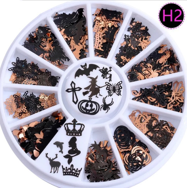 Mix Sequin Wheel - Halloween H2