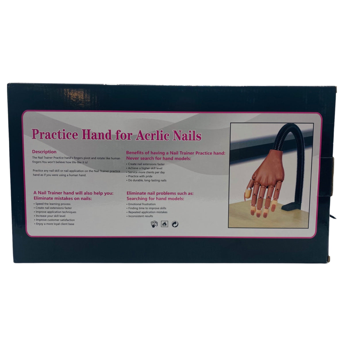 Nail Training Practice Hand