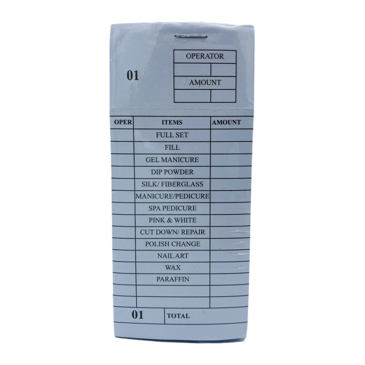 Receipt Books - 1 Book