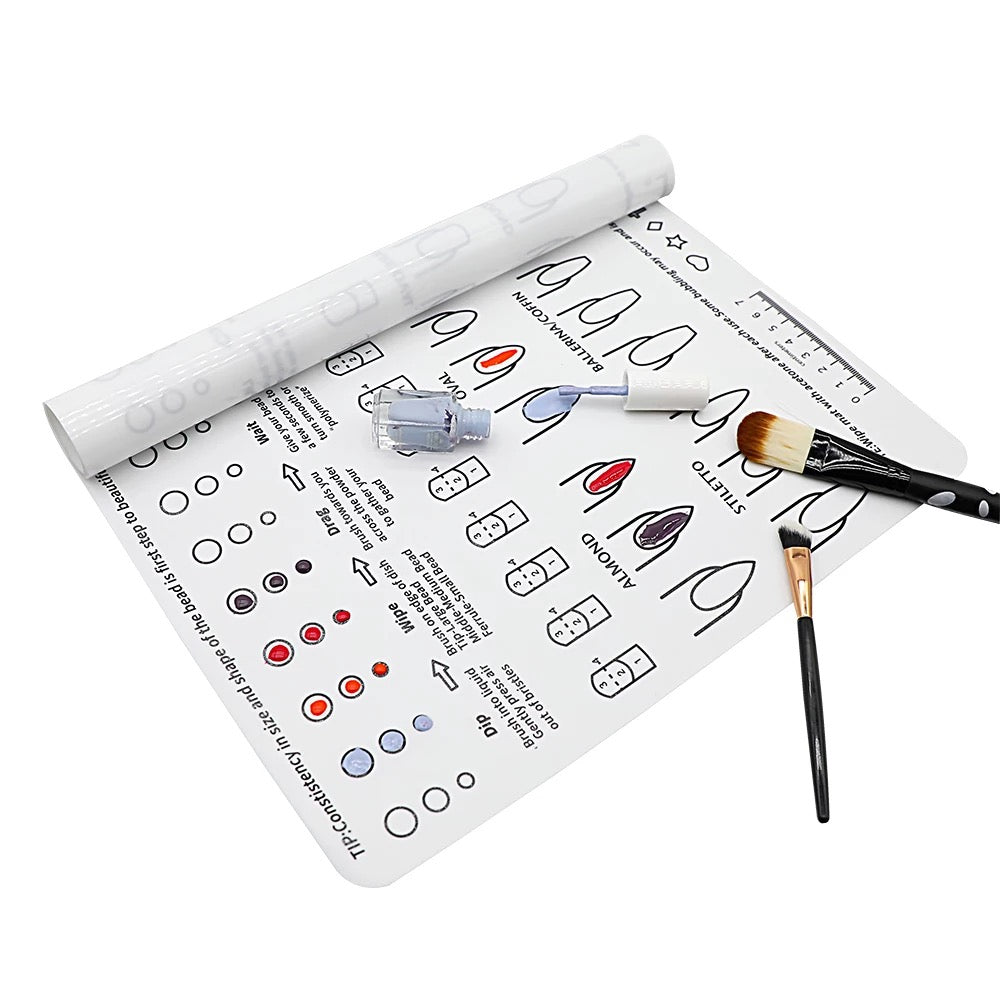 Silicone Nail Practice Mat