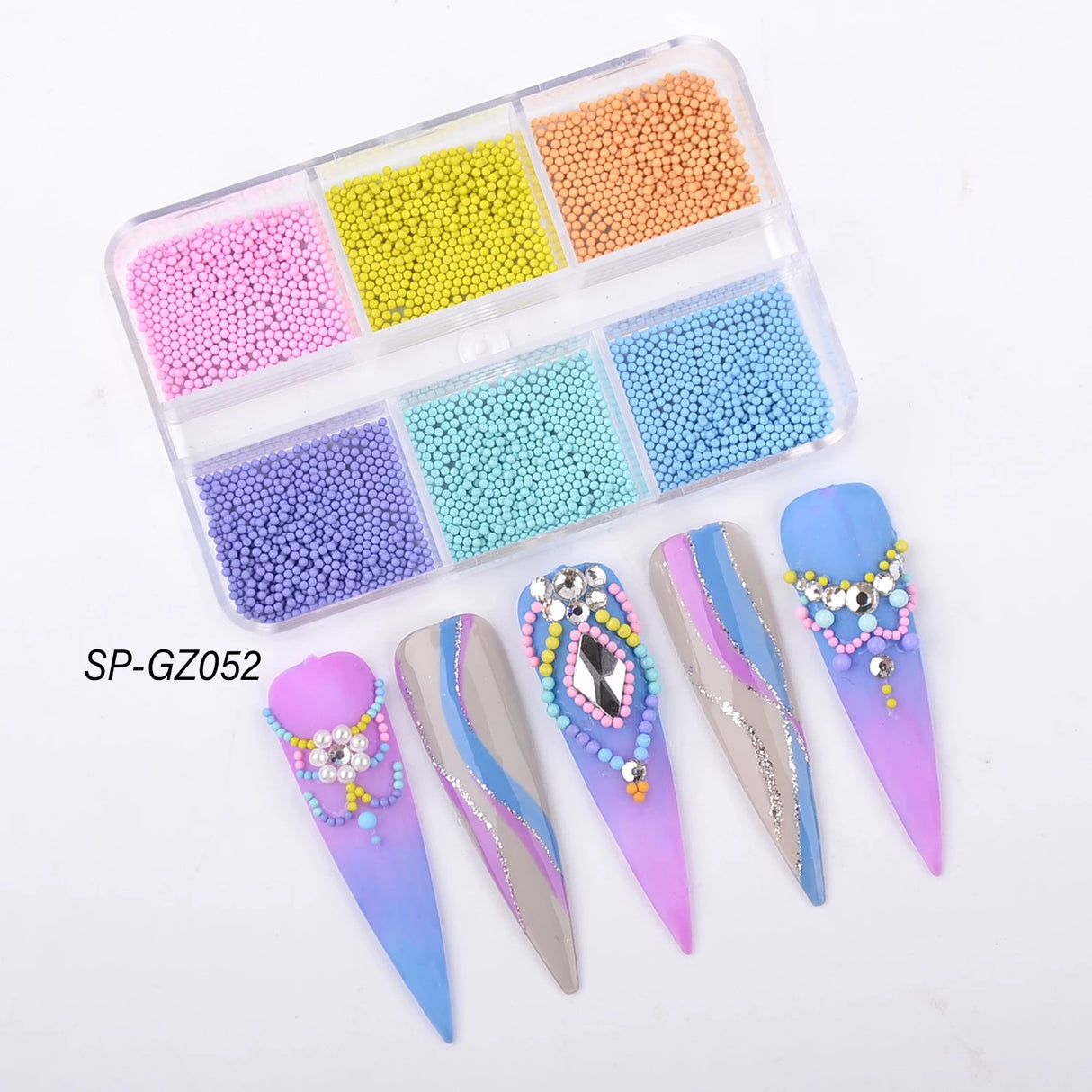 Caviar Micro Metal Beads 3D - 1.5mm