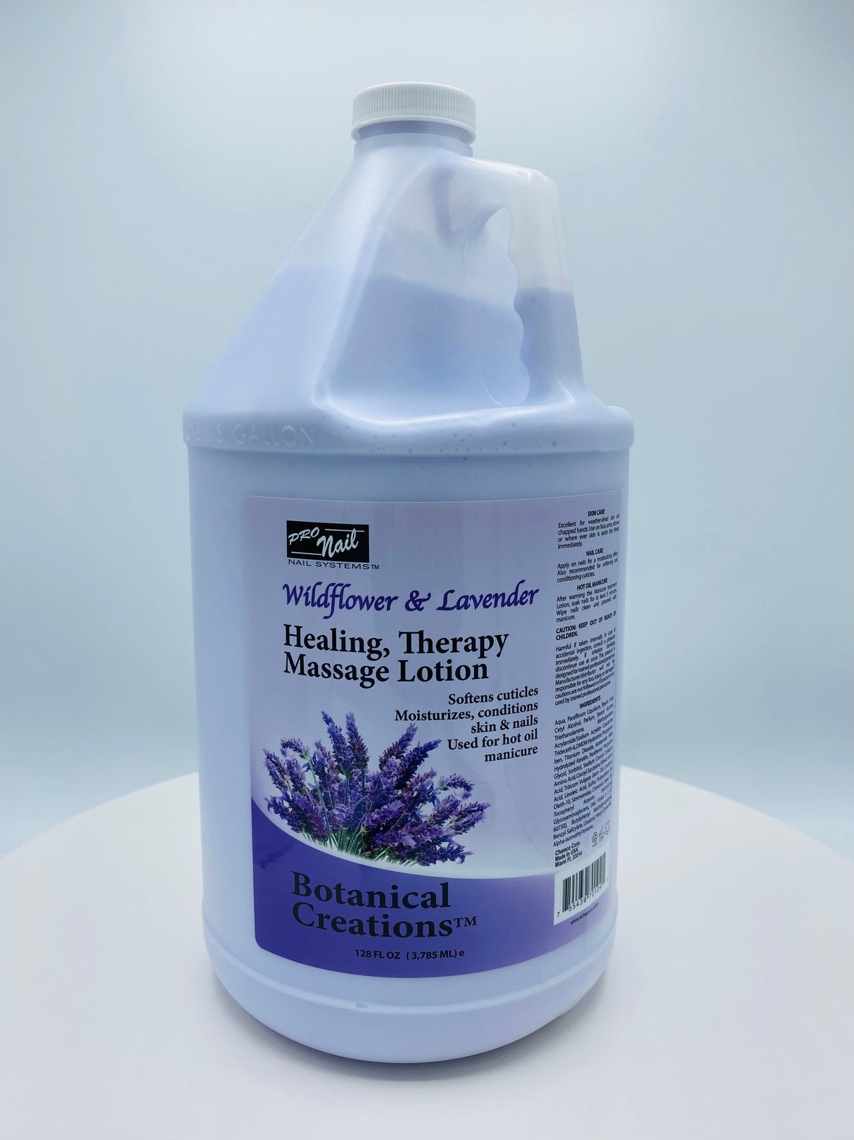 Wildflower & Lavender Healing Therapy Massage Lotion 128oz