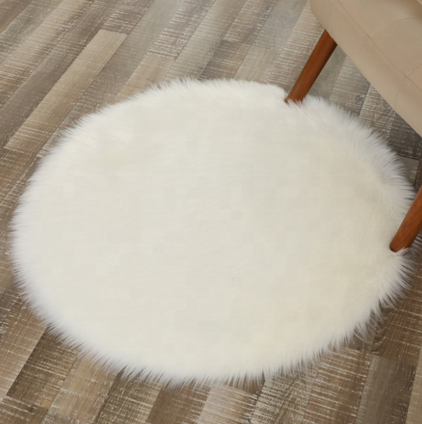 Background Nail Rug - White -Tapete