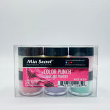 Color Punch Nail Art Powder Collection 6pcs