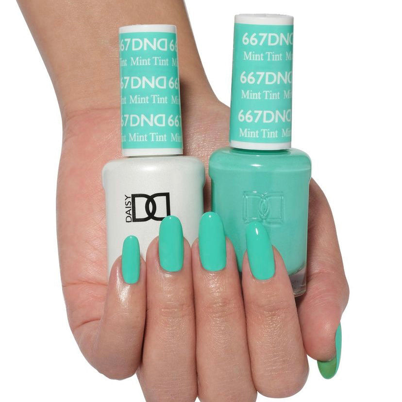 Mint Tint #667 - DND Gel Duo