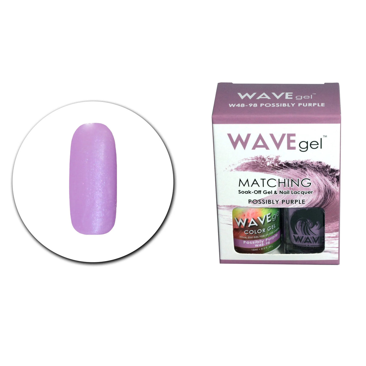 Possibly Purple #98 - Wave Gel Duo