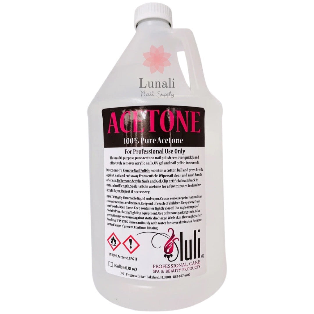 Pro Nail 100% Pure Acetone 1 Gallon