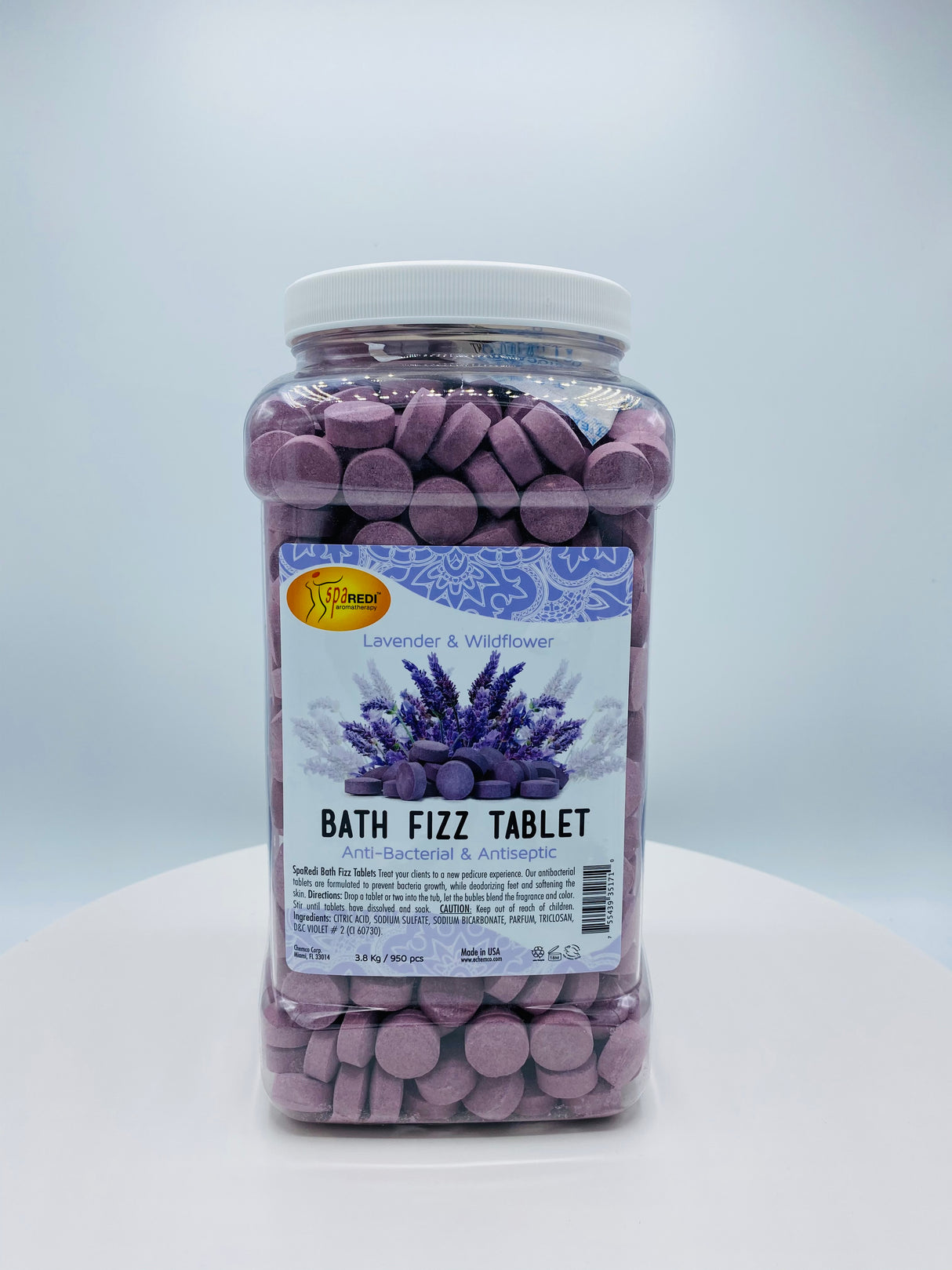 Lavender Bath Fizz - 128oz (approx 950)