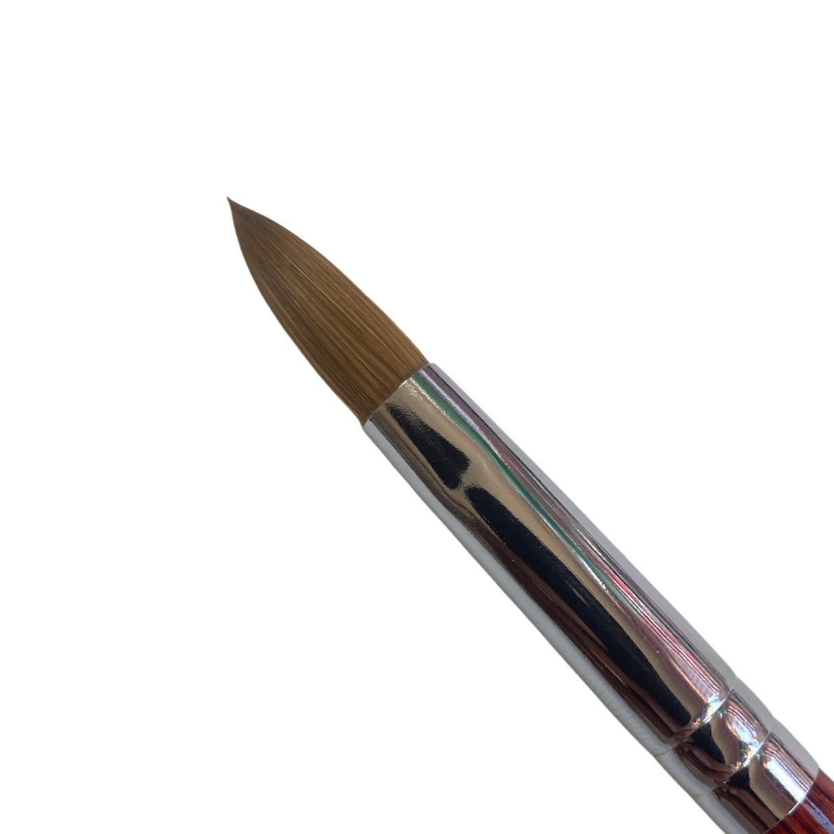 Crimped Sable Brown Brush # 14 - 100% Kolinsky