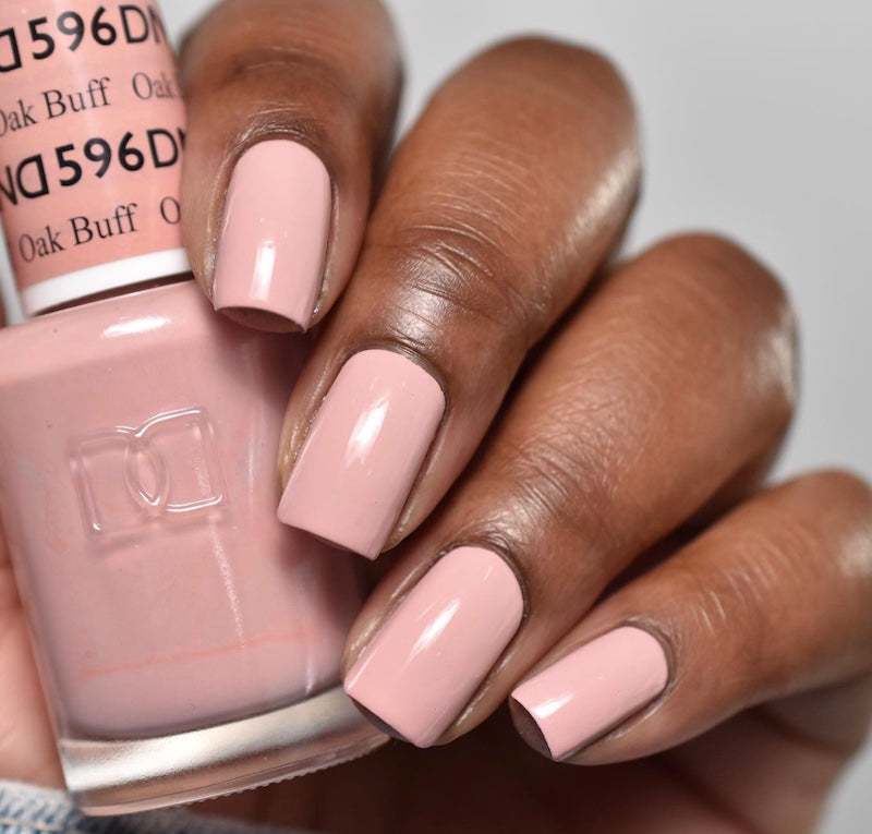 Oak Buff #596 - DND Gel Duo