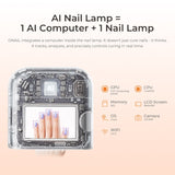 ONAIL 1 PRO MAX | 6 Seconds | Rechargeable AI Nail Lamp