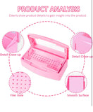 Plastic Sterilizing Tray -Box  Pink