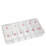 Nail Tip Box - Clear Empty