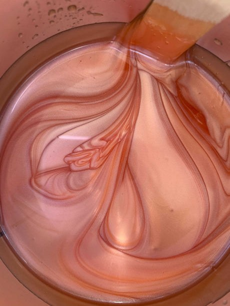 Elite NAKED Shimmer Coral Hard Wax Beads