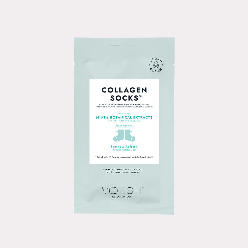 *Box Collagen Socks Mint & Botanical Extracts