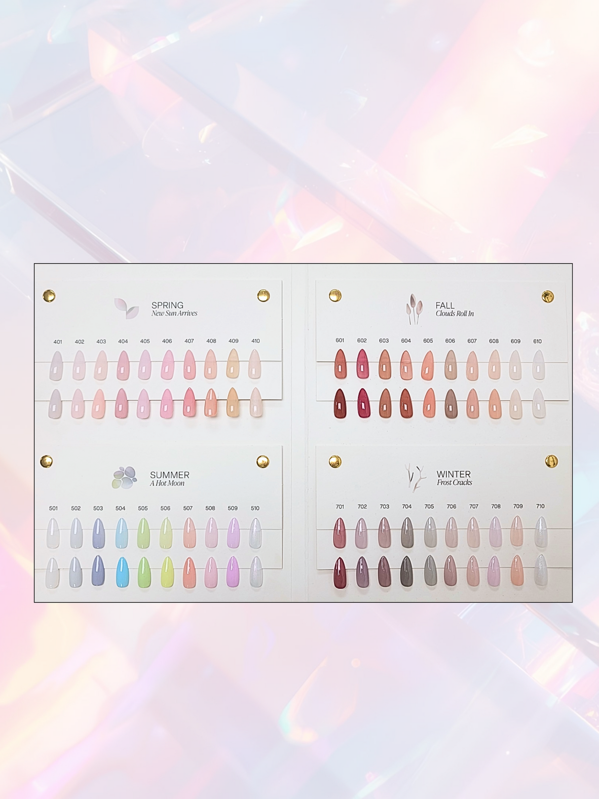 Apres Light & Shadow Swatch Book