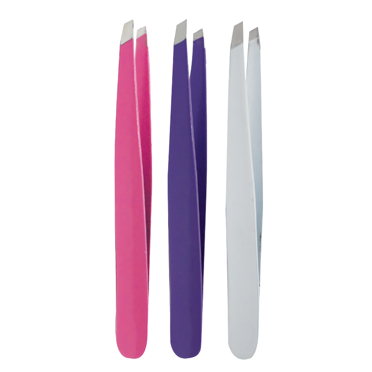 *Container Slant Tip Tweezers - 48pc
