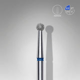 Bit #293 - Diamond Nail Drill Bit Ball Blue, Head Diameter 2,7 mm - EXPERT